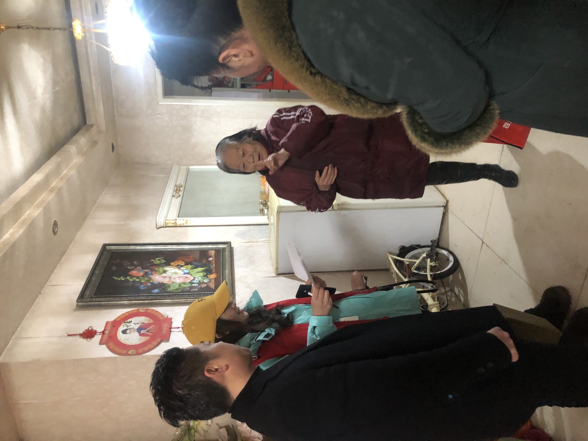 寒冬送暖慰问行